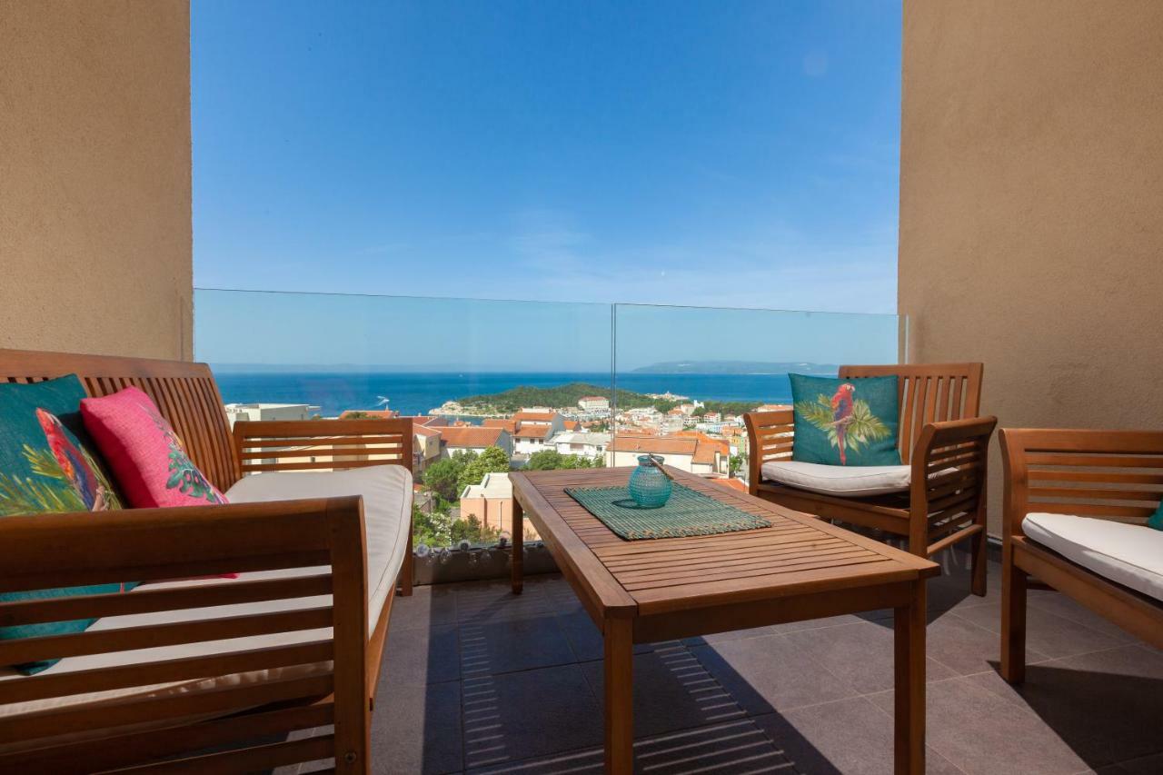 Anicas Panoramic Sea Weue Apartamento Makarska Exterior foto