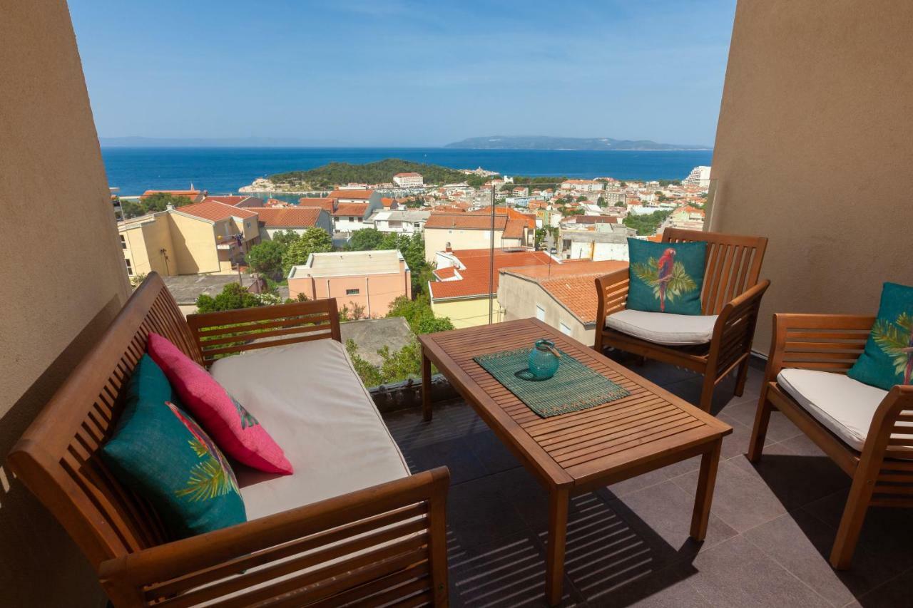Anicas Panoramic Sea Weue Apartamento Makarska Exterior foto